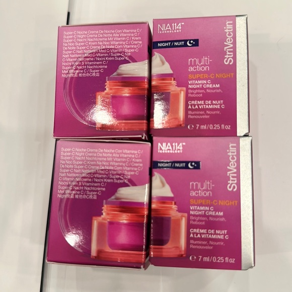 Strivectin 4 x 7ml vitamin c night cream - Picture 3 of 3